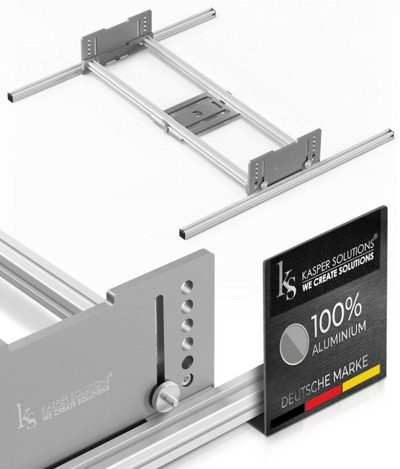 Kasper Solutions® Oberfräse Planfräsvorrichtung - Oberfräse Führungsschiene XXL, (Oberfräse Führungsschiene, Planfräsvorrichtung), Oberfräse Führungsschiene von Kasper Solutions®