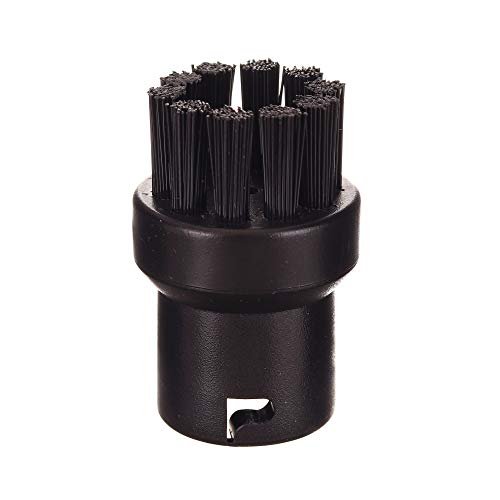 Rundbürste Reinigungsbürste Bürstenköpfe für Karcher Dampfreiniger SC 1 2 3 4 1020, Schwarz von TC TECHNIC