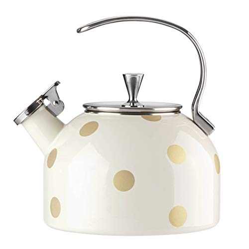 Kate Spade New York 875284 Deco Wasserkocher, 1,7 kg, Gold-Punkt von Kate Spade New York