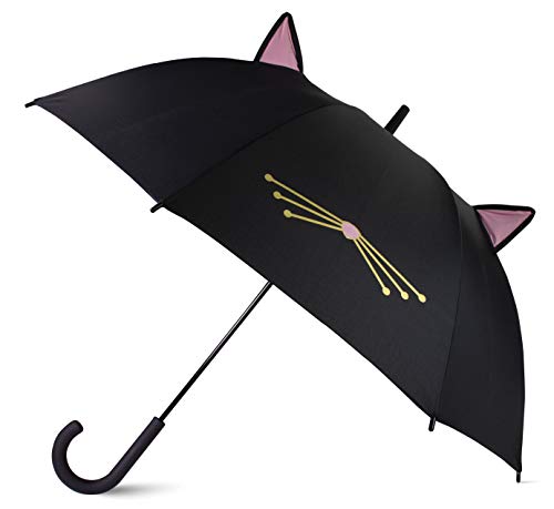 Kate Spade New York Umbrella, Black Cat von Kate Spade New York