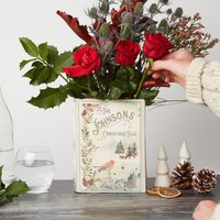 Personalisierte Weihnachtsbuchvase von KateCharltonCeramics