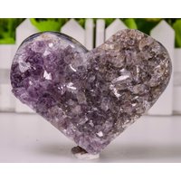 Amethyst Kristallgruppe Natürliche Roh Edelstein Kristall Gitter-Quarz Punkte-Quarz Cluster-Quarz Geode Glück Geschenk-Dekor-Chakra&reiki-Heilung von KateGemStones
