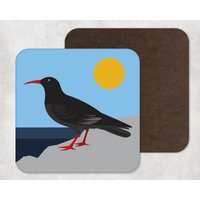 Illustrierte Kunst, Kunstwerk, Untersetzer, Vogel Druck, Decken, Home Decor, Haushaltswaren, Getränke von KatePearsonDesign