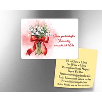International Women's Day Gift | Personalizable Magnet Greetings Gift Special International Women's Day Gift | Personalizable Magnet Greetings Gift Special von Katelier1