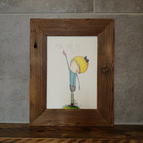 Kater Pawel -upcycling products- Bilderrahmen A5 21x14,8 cm Altholz recycelter Rahmen Kater Pawel -upcycling products- Bilderrahmen A5 21x14,8 cm Altholz recycelter Rahmen von Kater Pawel -upcycling products-