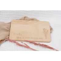Frühstücksbrettchen, Abschiedsgeschenk von KatesKleinigkeiten