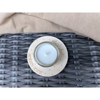 Personalisierter Teelichthalter Aus Holz, Gravierter Geburtstagsteller Mit Name Personalisierter Teelichthalter Aus Holz, Gravierter Geburtstagsteller Mit Name von KatesKleinigkeiten