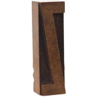 Antiker Letterpress Print Block Z - 3, 25 "Holzart von KatesVintageMarket