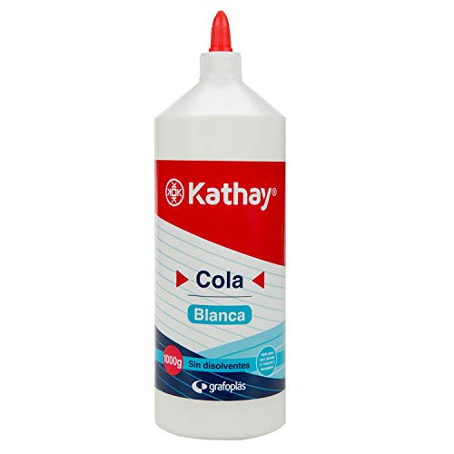 Kathay Weißer Kleber, trocken transparent, 1 Liter von Kathay