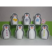 Led - Teelicht Cover "Pinguine" Led - Teelicht Cover "Pinguine" von KathisHandmadeworld
