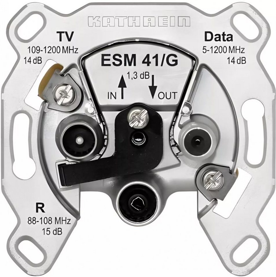 Kathrein Antennensteckdose Kathrein ESM 41/G Modemdose von Kathrein