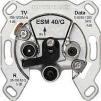 Kathrein BK-Modem-Steckdose 3fach Einzeldose selektiv ESM 40/G von Kathrein