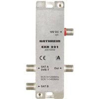 Kathrein EXR 221 SAT Multischalter Unicable 2 Eingänge (Multischalter): 3 (2 SAT/1 terrestrisch) Te von Kathrein