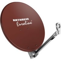 Kathrein Parabolantenne Euroline 65cm alu rotbraun KEA 650/R von Kathrein