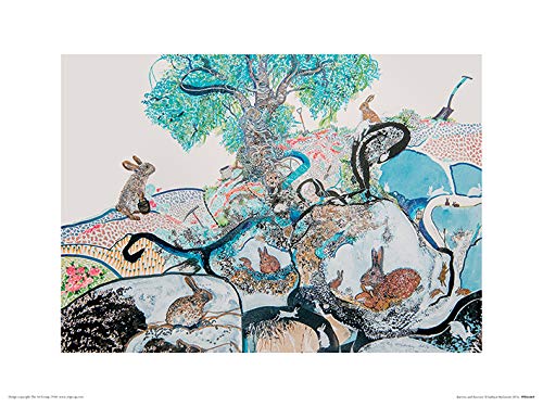Kathryn McGovern "Bunnies and Burrows" 30 x 40cm Kunstdruck von Kathryn McGovern