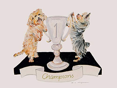 Kathryn McGovern We Are The Champions 30 x 40cm Canvas Print Leinwanddruck, Mehrfarbig, 30 x 40 cm von Kathryn McGovern