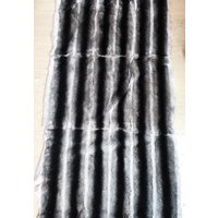 Rex Kaninchenfell Decke Handgemachte Echtfell Decke Rex Kaninchenfell Decke Handgemachte Echtfell Decke von KathyFursFashion
