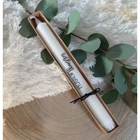 Lieblingsmensch Kerze - Weihnachten, Christmas, Stabkerze, Geschenk, Mitbringsel, Kronkerze, Kerze, Adventskerze Lieblingsmensch Kerze - Weihnachten, Christmas, Stabkerze, Geschenk, Mitbringsel, Kronkerze, Kerze, Adventskerze von KathyKreativtraum