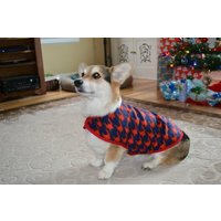 Hundemantel Mode Houndstooth Print Hundejacke Alle Größen von KathySteigDecor