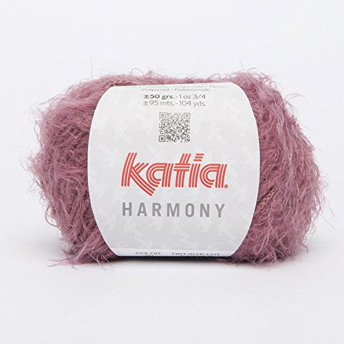 Harmony, flauschiges Wollmischgarn in dunkelrosa (70) von Katia