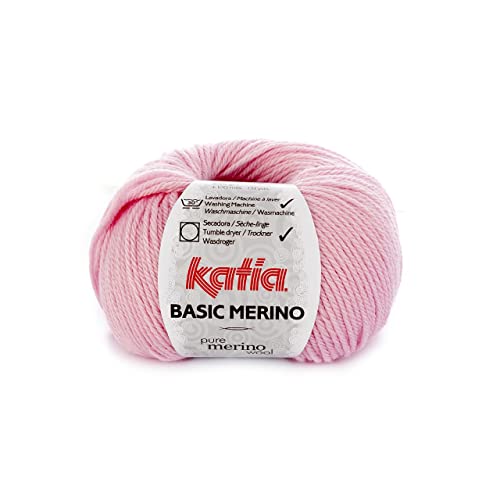 Katia BASIC MERINO-0025 rosa von Katia