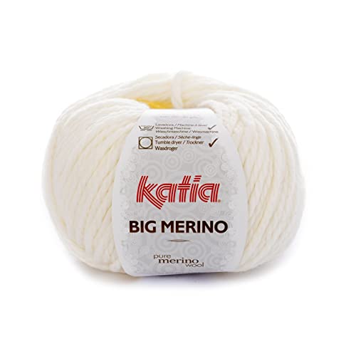 Katia Big Merino - Farbe: Blanco (1) - 100 g / ca. 80 m Wolle von Katia
