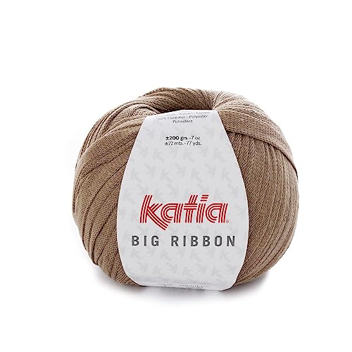 Katia Big Ribbon - Farbe: Beige Medio (8) - 200 g / ca. 72 m Wolle von Katia