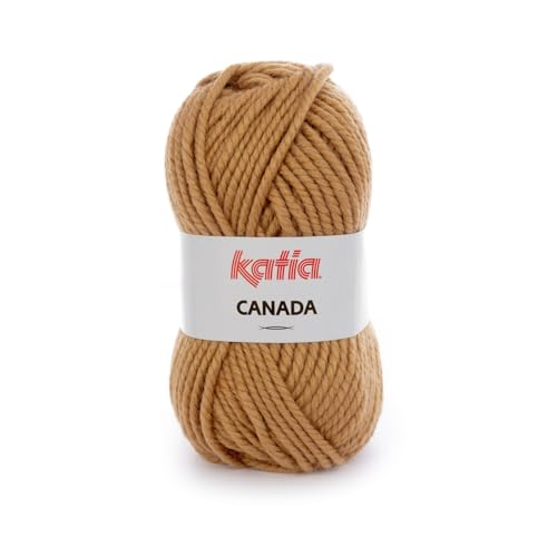 Katia Canada - Farbe: Camel (43) - 100 g / ca. 75 m Wolle von Katia