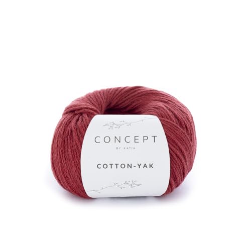 Katia Cotton-Yak - Concept - Farbe: Rojizo (105) - 50 g/ca. 130 m Wolle von Katia