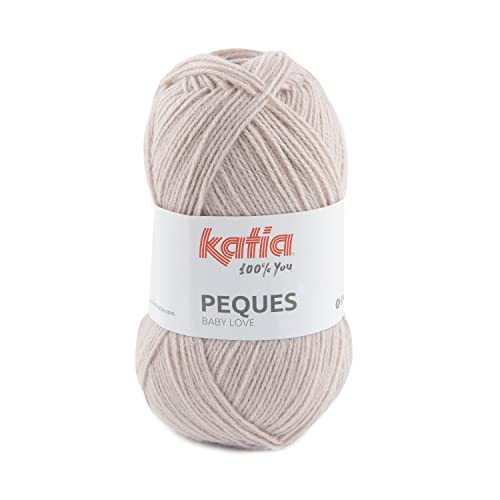 Katia Peques - Farbe: Rosa Sucio (84966) - 50 g/ca. 232 m Wolle von Katia