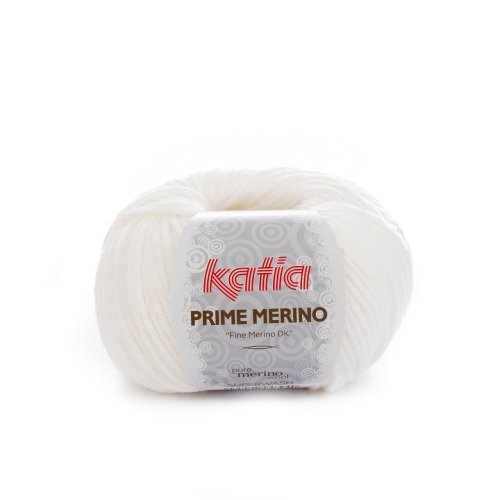Katia Prime Merino - Farbe: Blanco (1) - 50 g/ca. 120 m Wolle von Katia