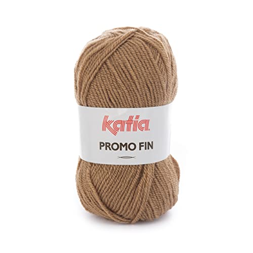 Katia Promo-Fin - Farbe: Camel (856) - 50 g/ca. 170 m Wolle von Katia