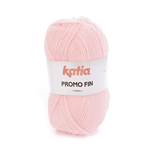 Katia Promo-Fin - Farbe: Rosa (161) - 50 g/ca. 170 m Wolle von Katia