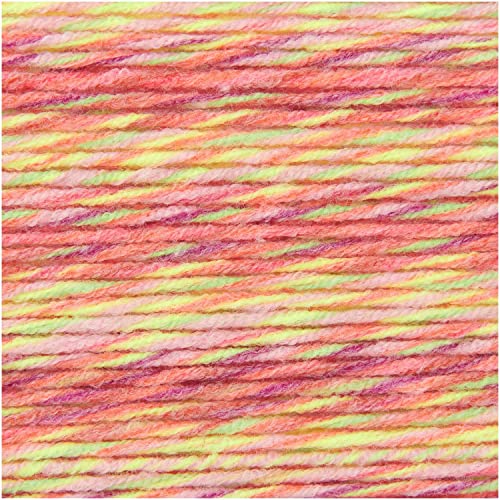 Rico Design 100g Creative Summer Sprinkles - Farbe: 08 - neon pink - Das Gute-Laune-Sommergarn. von Katia