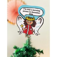 Fee Baumspitze Engel Baumdekoration von KatieOldhaus