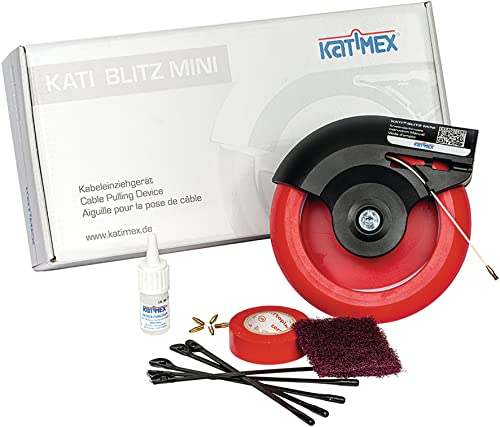 Katimex® Blitz Mini | 15 m | Verkabelungssystemen | Glasfaserkabelverlegung | LWL-Installationen | Flexi-Sonde Mini von Katimex