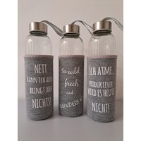 Flasche Mit Namen Personalisiert.ob Für Das Schulkind, Den Studierenden Od Die Arbeit.tolles Geschenk Zum Geburtstag, Ostern, Weihnachten von KatinkaSpecialMoment