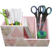 stiftebox Katzen Aus Holz Als Ordnungshelfer Für Den Schreibtisch von KatisCreativWelt