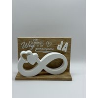 Geschenkset Zur Hochzeit - Unendlich Aus Raysin Art. Nr. 084 von KatjasDekoideenShop