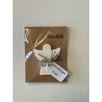 Schutzengel Mini in Geschenkverpackung Aus Raysin Art. Nr. 028 von KatjasDekoideenShop