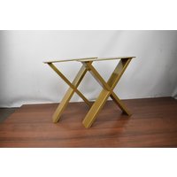 Jede Größe Couchtisch Beine | Satz Von 2. Einfache Und Schlanke Industrielle Beine. Metallbeine Für Kaffee Oder Beistelltisch von KattoDESIGN