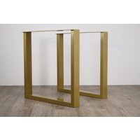 Moderne Metall Tischbeine. Starker Esstisch Aus Stahl. Industrie Beine Für Schreibtisch. Eisenbeine Altholz von KattoDESIGN
