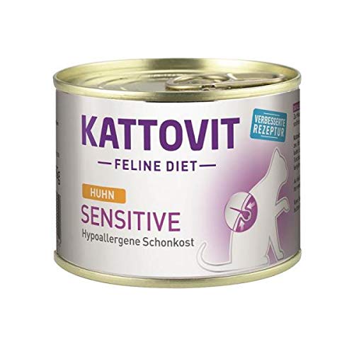 Kattovit Feline Diet Sensitive Huhn 12x185g Kattovit Feline Diet Sensitive Huhn 12x185g von Kattovit