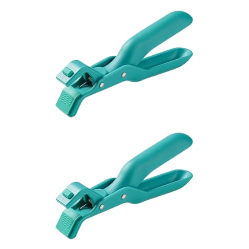 2 Stück Anti-Hot Dish Gripper, Rutschfeste Schüssel Gripper Retriever Zange Clip Hot Dish Teller Schüssel Clip Retriever Tongs KüChenutensilien zum Heben heißer Schalen Schüssel Topf von Katutude