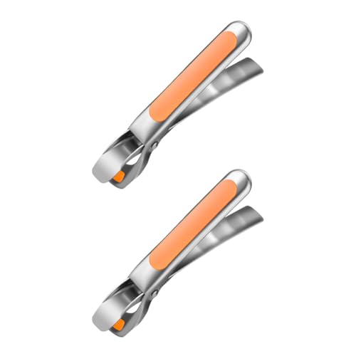 2 Stück Anti-Hot Dish Gripper,Rutschfeste Edelstahl Retriever Zange Clip Hot Dish Teller Schüssel Clip Retriever Tongs KüChenutensilien zum Heben heißer Schalen Schüssel Topf 2 Stück Anti-Hot Dish Gripper,Rutschfeste Edelstahl Retriever Zange Clip Hot Dish Teller Schüssel Clip Retriever Tongs KüChenutensilien zum Heben heißer Schalen Schüssel Topf von Katutude