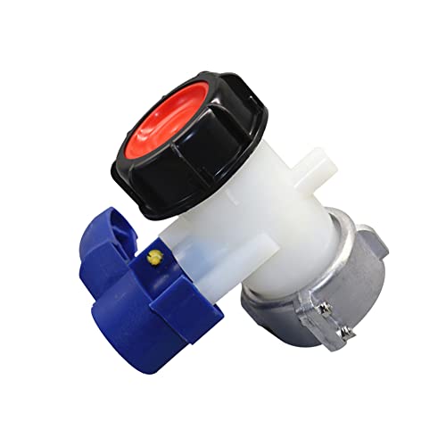 Katutude IBC Tank Ventilschalter, 62 mm IBC Wassertank Adapter Auslaufhahn Adapter Garten Wasserhahn Auslass IBC-Tank-Wasseradapter Zubehör für IBC Container Katutude IBC Tank Ventilschalter, 62 mm IBC Wassertank Adapter Auslaufhahn Adapter Garten Wasserhahn Auslass IBC-Tank-Wasseradapter Zubehör für IBC Container von Katutude
