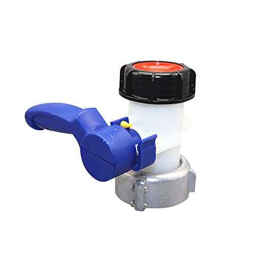 Katutude IBC Tank Ventilschalter, 75 mm IBC Wassertank Adapter Auslaufhahn Adapter Garten Wasserhahn Auslass IBC-Tank-Wasseradapter Zubehör für IBC Container von Katutude