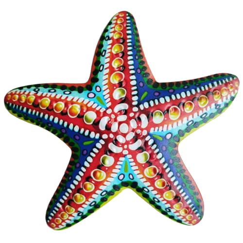 Katutude Seesterne Deko, Seestern Metall Wandkunst Dekor Seestern Ornament Seestern Kunsthandwerk für Wohnzimmer Schlafzimmer Badezimmer Garten Terrasse Veranda von Katutude