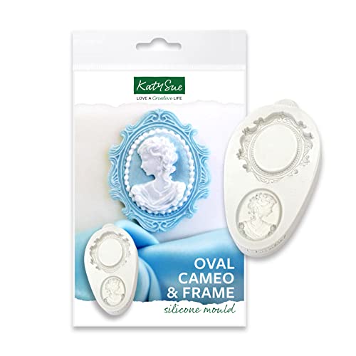 Katy Sue Mould - Miniature Frame Oval Frame and Cameo 2 von Katy Sue