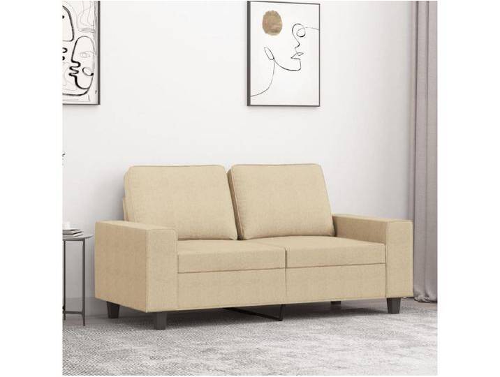 2-Sitzer-Sofa Creme 120 cm Stoff 2-Sitzer-Sofa Creme 120 cm Stoff von Kauf-Unique Marketplace